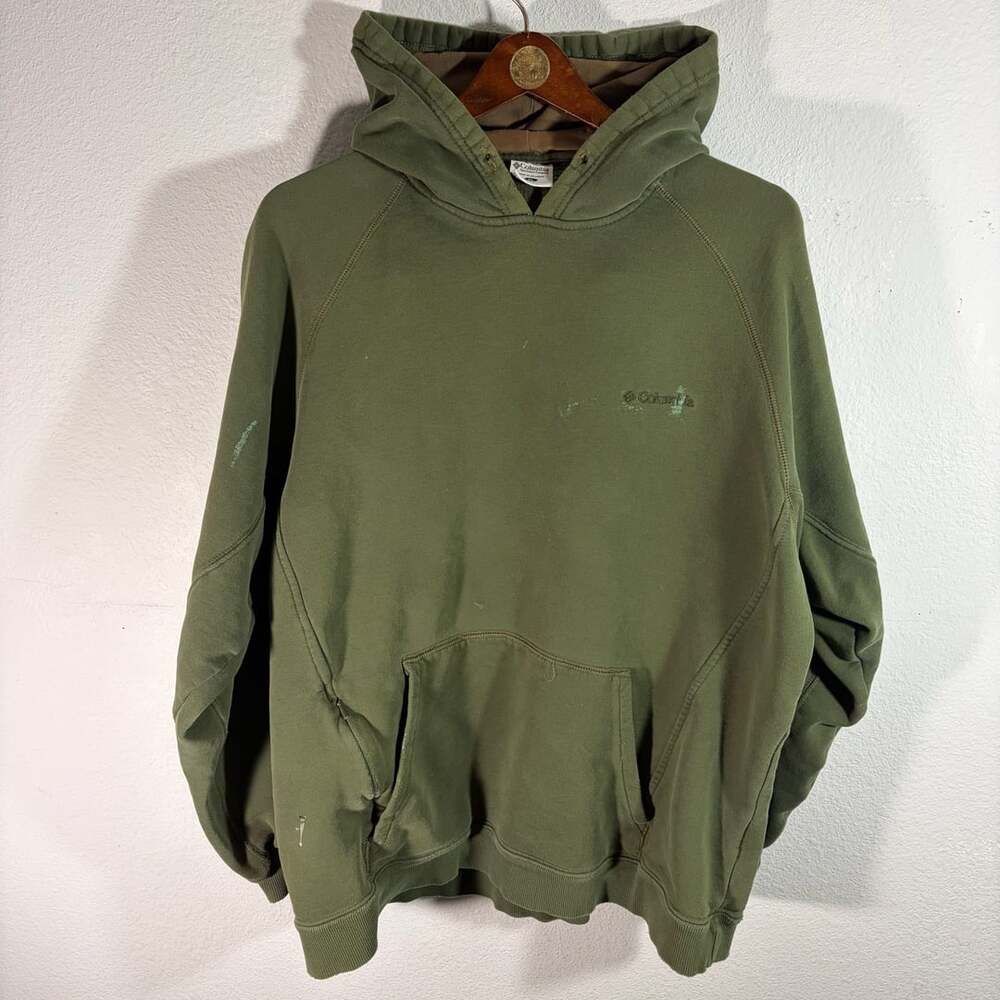 Columbia Sportswear Hoodie Size XL Olive Green Pullover